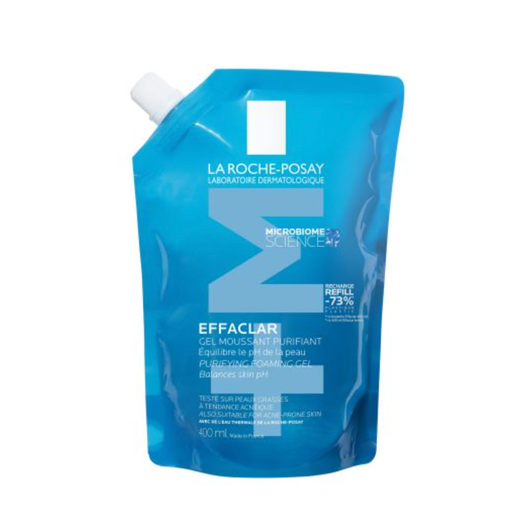 La Roche Posay Effaclar Gel Moussant 400ml Refill