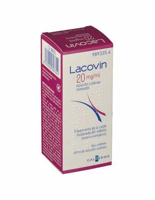 Lacovin 20 Mg/Ml Solucion Cutanea 1 Frasco 60 Ml