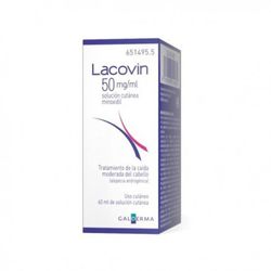Lacovin 50 Mg/Ml Solucion Cutanea 1 Frasco 60 Ml