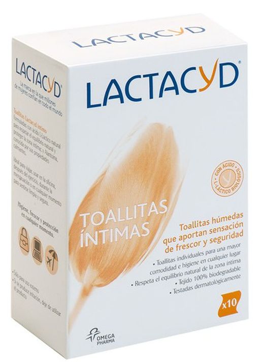Lactacyd Intimo 10 Toallitas