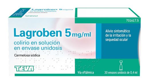Lagroben 5 Mg/Ml Colirio 30 Monodosis Solucion