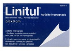 Linitul 10 Apositos Monodosis 5.5 X 8 Cm