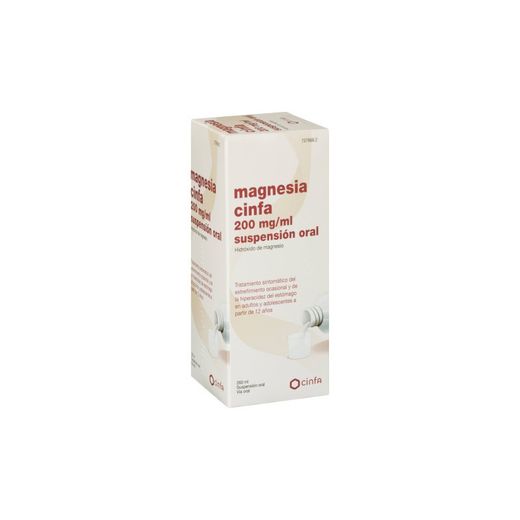 Magnesia Cinfa 200 Mg/Ml Suspension Oral 300 G