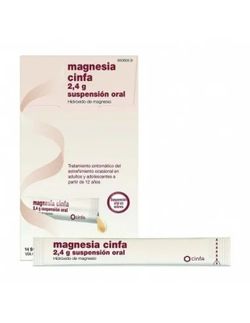 Magnesia Cinfa 2.4 G 14 Sobres Suspension Oral