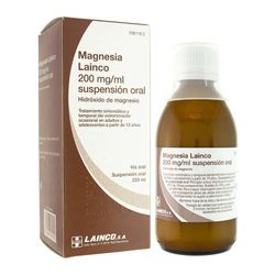 Magnesia Lainco 200 Mg/Ml Suspension Oral 220 Ml