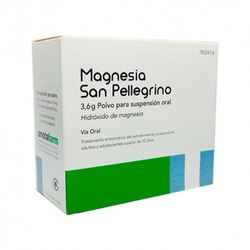Magnesia San Pellegrino 3.6 G 20 Sobres Polvo Suspensión
