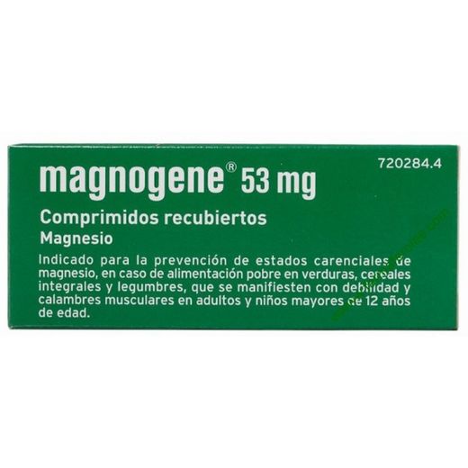 Magnogene 45 Comprimidos Recubiertos