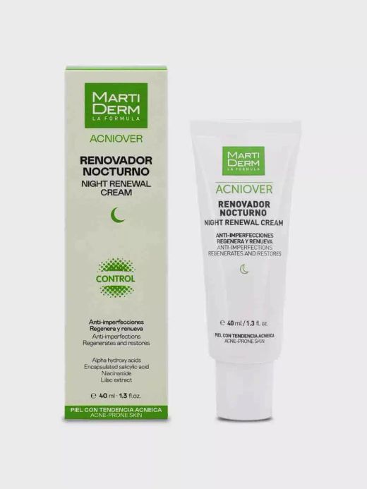 MartiDerm Acniover Renovador Nocturno 40ml