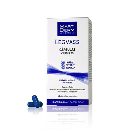 Martiderm Legvass Oral 60 Cápsulas