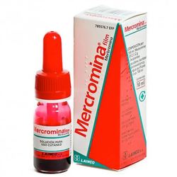 Mercromina Film Lainco 20 Mg/Ml Solucion Topica