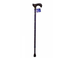 Muletilla Anota Extensible Purpura Estampado Flor