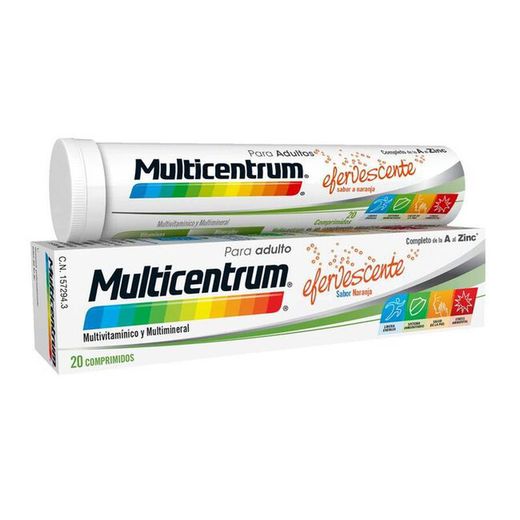 Multicentrum 20 Comprimidos Efervescentes