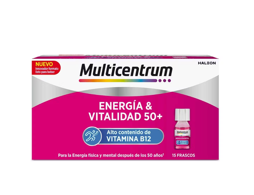 Multicentrum Energia & Vitalidad B12 15 Frascos