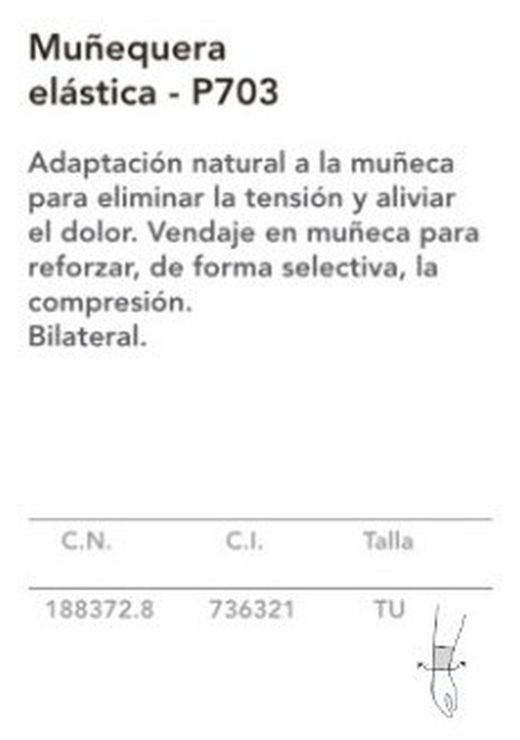 Muñequera Prim Aqtivo Sport 703 T-U