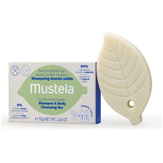 Mustela Champú Sólido Cabello y Cuerpo 75g