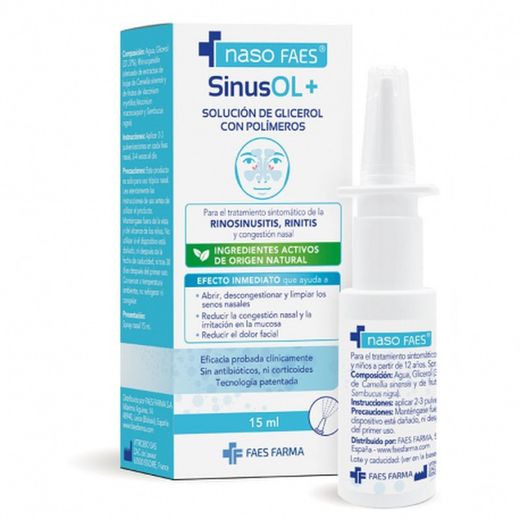 Nasofaes Sinusol+ 15 ml