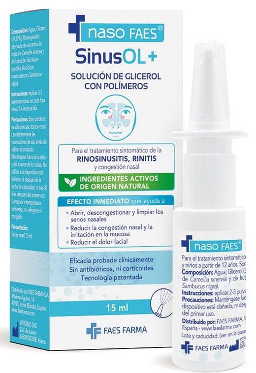 Nasofaes Sinusol+ 15 ml
