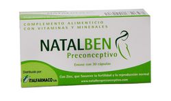 Natalben Preconceptivo 30 Caps
