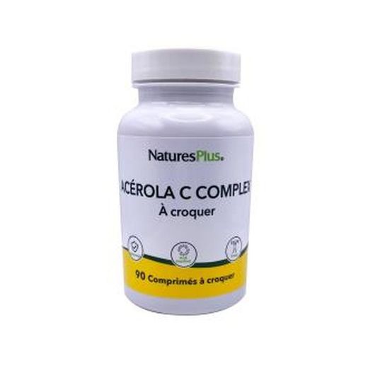 Natures Plus Acerola C Complex 90 Comprimidos