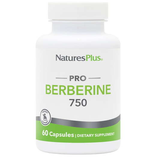 Natures Plus Berberina 750mg 60 Capsulas