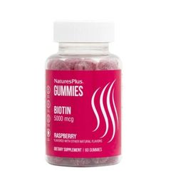 Natures Plus Gummies Biotin 5000 mcg 60 Gummies