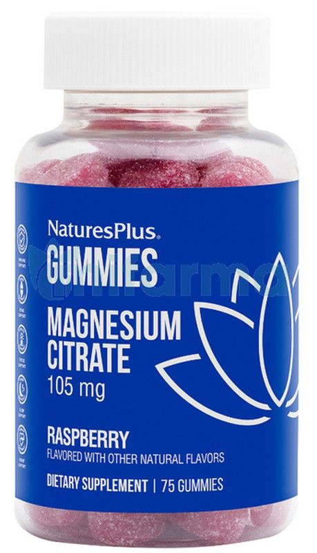Natures Plus Gummies Citrato Magnesio 75 Gummies