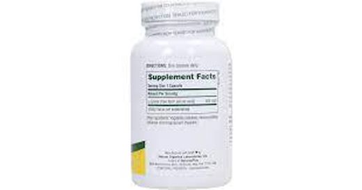 Nature's Plus L-Lysine 500 mg 90 cápsulas