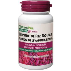 Natures Plus Levadura de Arroz Roja 30 Compirmidos