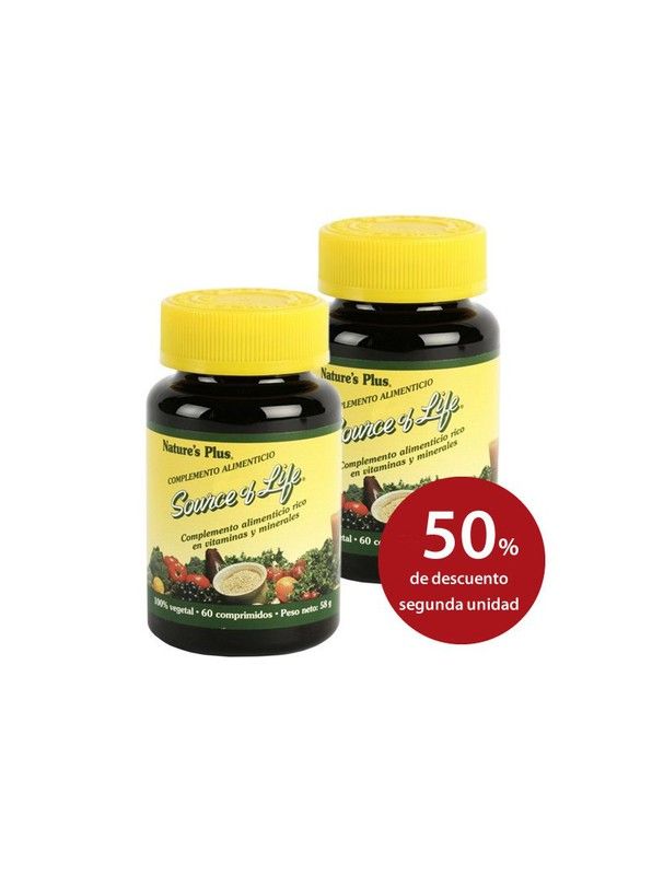Nature's Plus Source of Life Duplo 50% 2a Unidad