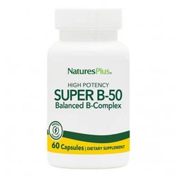 Nature's Plus Super B-50 60 cápsulas