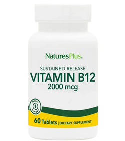 Natures Plus Vitamin B12 2000 mcg