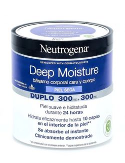 Neutrogena Bálsamo Corporal Cara y Cuerpo Duplo 300 ml + 300 ml