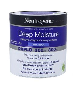 Neutrogena Bálsamo Corporal Cara y Cuerpo Duplo 300 ml + 300 ml