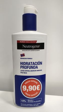 Neutrogena Fórmula Noruega Hidratación Profunda Loción Corporal Piel Seca 1 Envase 400ml Pack Promocional