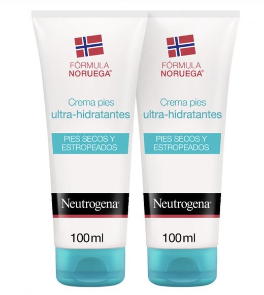 Neutrogena Crema Pies Ultra-hidratante 2x100 ml
