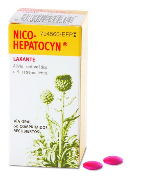 Nico Hepatocyn 60 Comprimidos Recubiertos