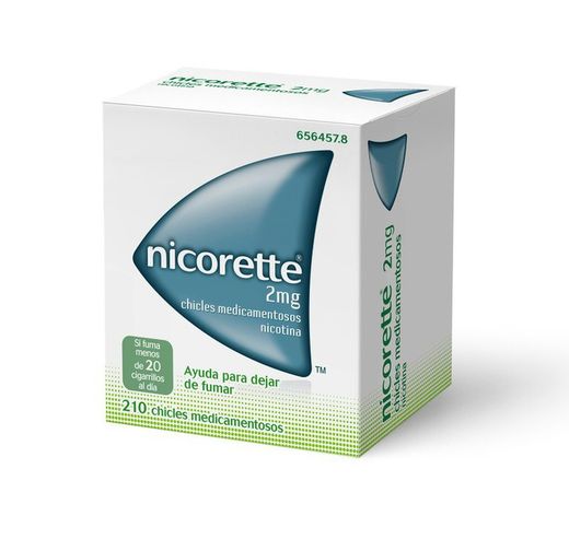 Nicorette 2 Mg 210 Chicles