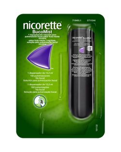 Nicorette Bucomist Sabor Fruta Menta 1 Mg/Pulver