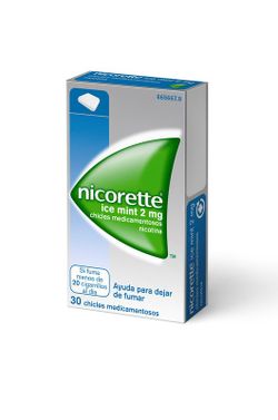 Nicorette Ice Mint 2 Mg 30 Chicles