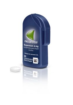 Nicorette Supermint Efg 4 Mg 20 Comprimidos Para
