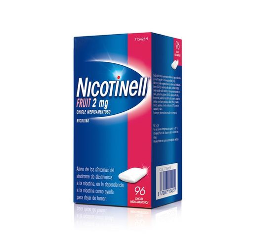 Nicotinell Fruit 2 Mg 96 Chicles Medicamentosos