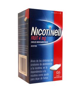 Nicotinell Fruit 4 Mg 96 Chicles Medicamentosos
