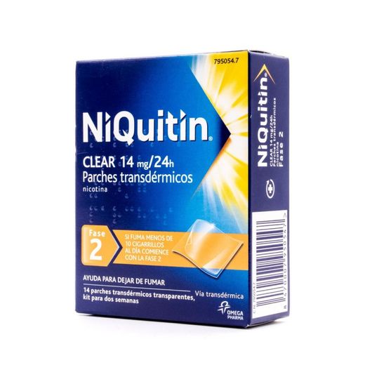 Niquitin Clear 14 Mg/24 H 14 Parches Transdermic