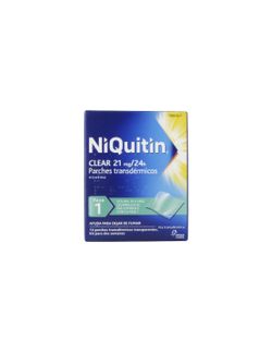 Niquitin Clear 21 Mg/24 H 14 Parches Transdermic