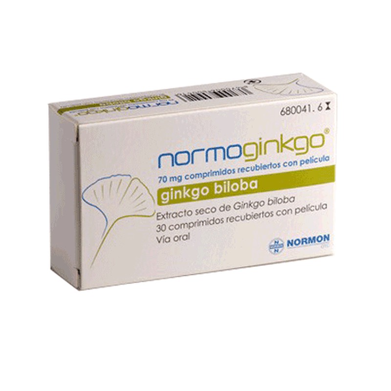 Normoginkgo 70 Mg 30 Comprimidos — Farmacia Cirici