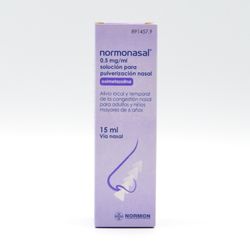 Normonasal 0.5 Mg/Ml Nebulizador Nasal 15 Ml