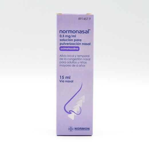 Normonasal 0.5 Mg/Ml Nebulizador Nasal 15 Ml