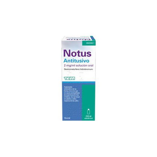Notus Antitusivo 2 Mg/Ml Solucion Oral 1 Frasco