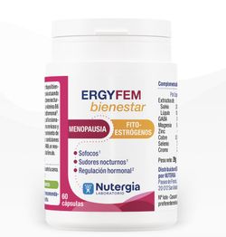 Nutergia ErgyFem Bienestar Menopausia 60 Caps