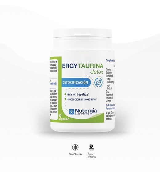 Nutergia Ergytaurina Detox 60 Capsulas